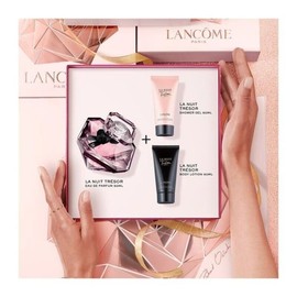 Lancôme Lancome La Nuit Tresor 3pc Set Women 1.7 Oz EDP + Body Lotion + Shower Gel 1.6