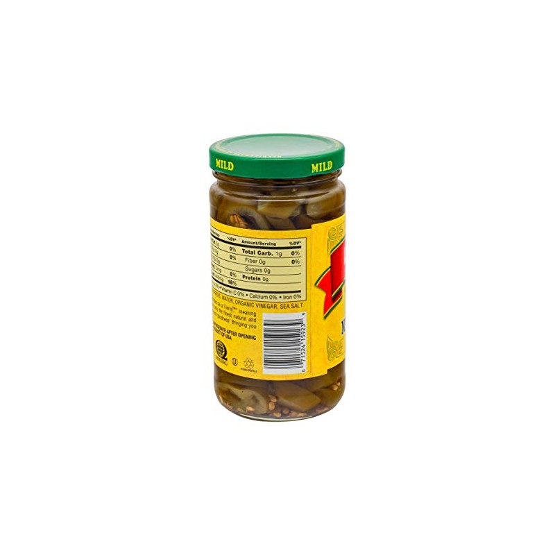 La Preferida Organic Jalapeno Nacho Slices, Mild, 11.5 oz (Pack