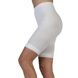 Juzo 3500FT06 II Dynamic 15-20 mmHg Compression Biker Shorts - White44; II - Small