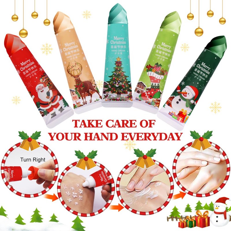 Hand Cream Christmas Set, Hand Cream Gift Set, Mini Hand