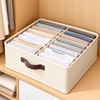 Foldable Wardrobe Organizer for Clothes & Pants – 16/24-Grid Storage