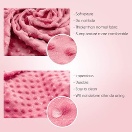 Cambiador de pañales para bebé, ultra suave, funda para cambiador de pañales, 100% algodón, sábanas para cambiar de mesa para bebés y niños, Cambio de cubierta de la almohadilla, Fresa