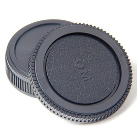 Olympus OM Mount Manual SLR Om Mount Olympus Manual DSLR Body Cap and Rear Lens Cap Set