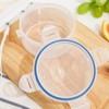 ZJchao Contenedores de Verduras, Contenedor Pequeño de Almacenamiento de Frutas