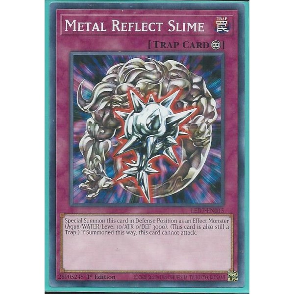 Yugioh - Metal Reflect Slime - 1st Edition Card