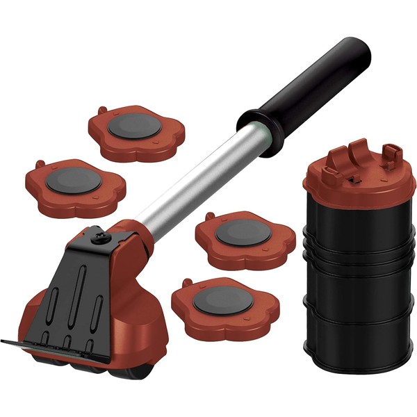 Heavy Duty Furniture Lifter with 4 Sliders for Easy and