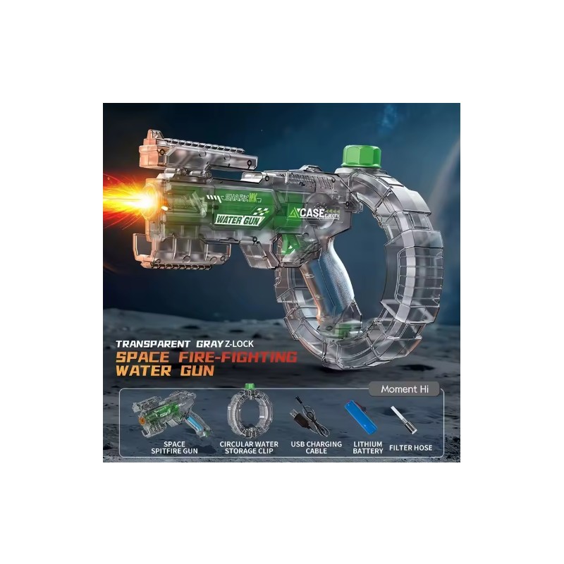 Rechargeable Automatic Water Blaster with Auto-Refill – Electric Outdoor Water