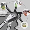 Tin Opener Manual, 3-in-1 Can Opener Handheld, Heavy Duty Safety