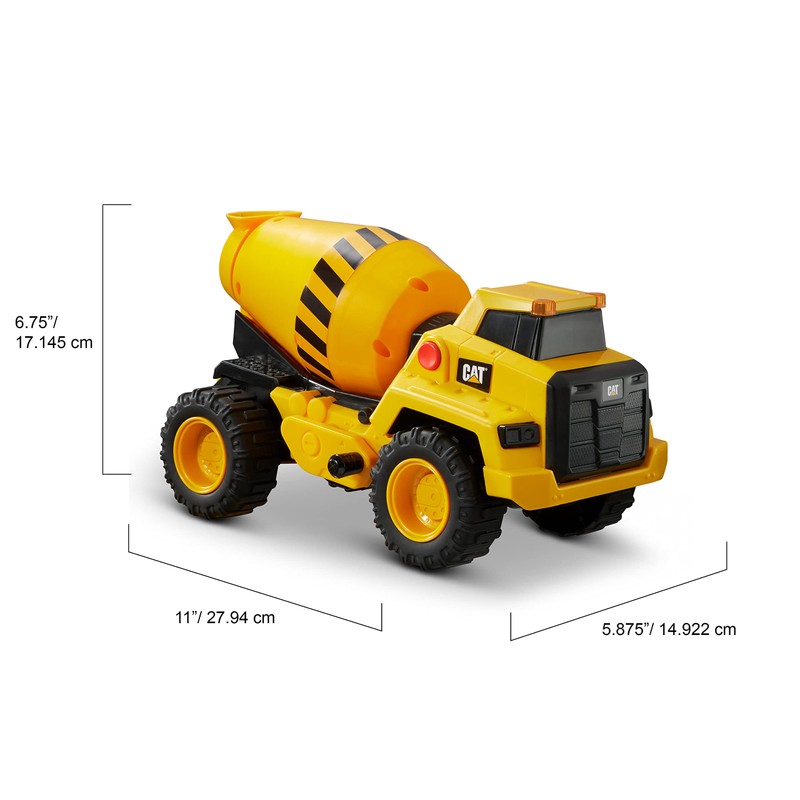 CAT Construction Toys, CAT Construction 11.5" Power Haulers Cement Mixer,