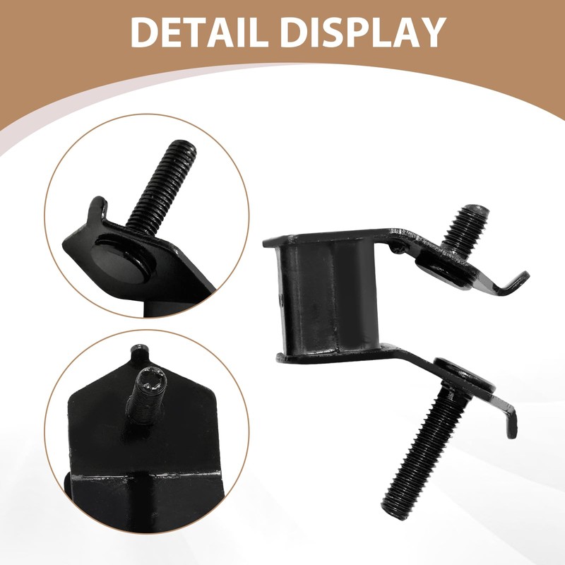 Hoypeyfiy 4 Pcs 8mm Thread Engine Bracket Rubber Mount Shock