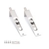 Stainless Steel Door Gate Flush Bolt Latch Lever Action Flush