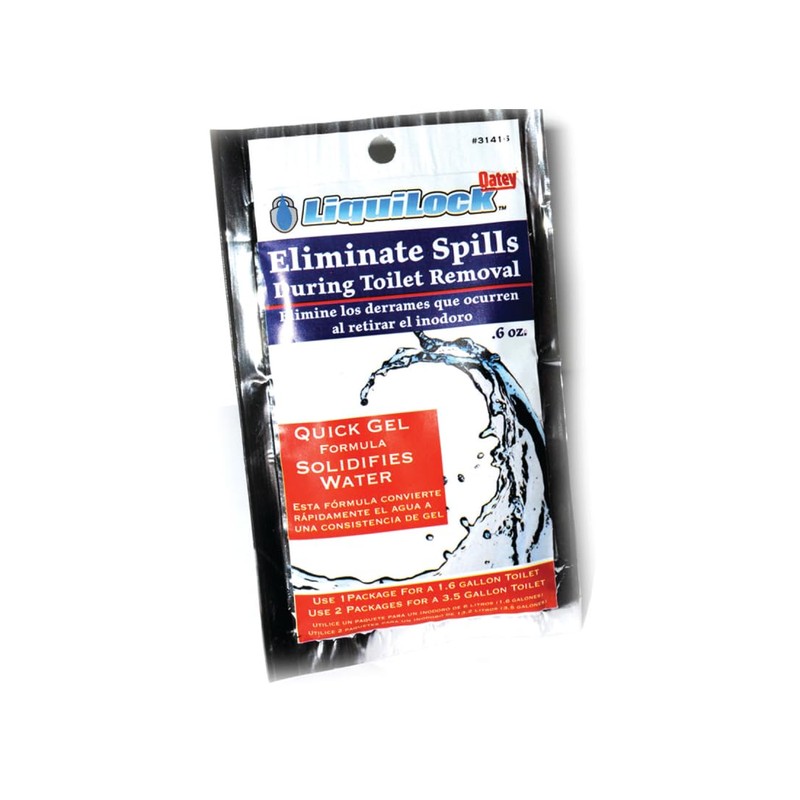 Oatey 31416 LiquidLoc(TM) Absorbent, 0.6 oz, No Size, No Color
