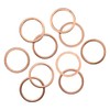 Pack of 10 Sealing Rings 18 x 22 mm Oil
