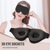 3D Sleep Mask for Women and Men，Sleep Mask for Side