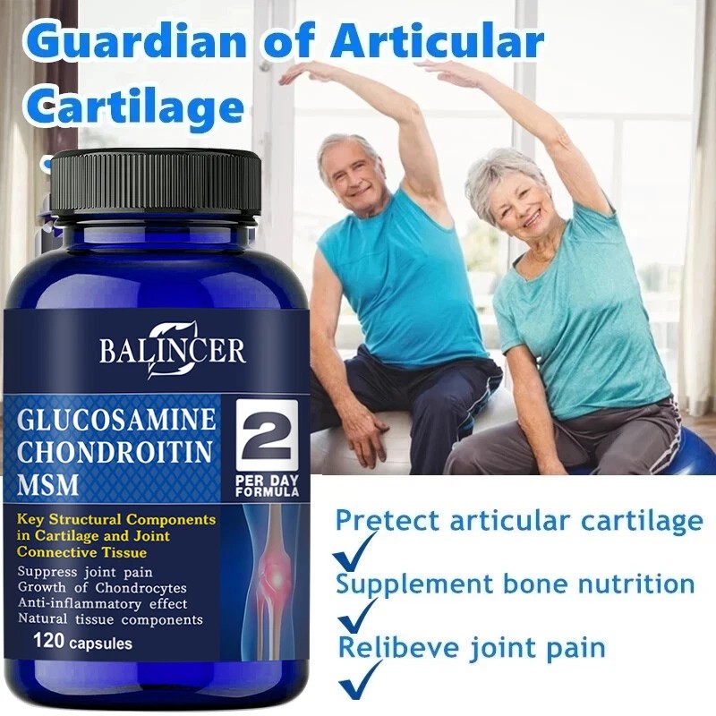Balincer Glucosamine Chondroitin Turmeric,- Bones, Joint Support,Growth of Chondrocytes