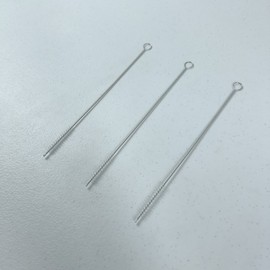 Stainless Steel Straw and Baby Bottle Cleaning Brush Set Straw Brush 35ea