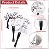 Teling 100 Pcs Funeral Favors Round Fans Bulk Plastic Handheld