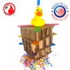 Bonka Bird Toys 3846 Duck Block Small Medium Bird Toy