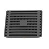 Floor Drain Stainless Steel Copper Gray Quadrangular Large Displacement Draining