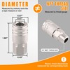 Ailbiuko Air Coupler and Plug Kit,34 PCS 1/4" Inch Body