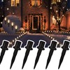 TIORIY 25 Pack 6 Inch Christmas Light Stakes - for