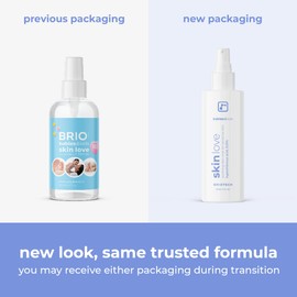 BRIOTECH Babies & Kids Skin Love, Soothing Hypochlorous Acid Spray, Pure HOCl for Sensitive Skin, Calm Redness & Bumps, Support Against Diaper Irritation, Gentle & Vegan, 2 fl oz Travel Size