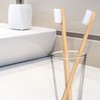 Cozyco Natural Bamboo Toothbrushes, Compostable and Biodegradable Wooden Toothbrush with