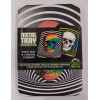 Smokezilla 5×7" Metal Rolling Tray Magnetic Lid Hypnotic Skull Rainbow