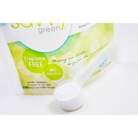 Savvy Green 108 Standard Wash Fragrance Free, Eco Clean Laundry Detergent Powder, 2.73 Lbs