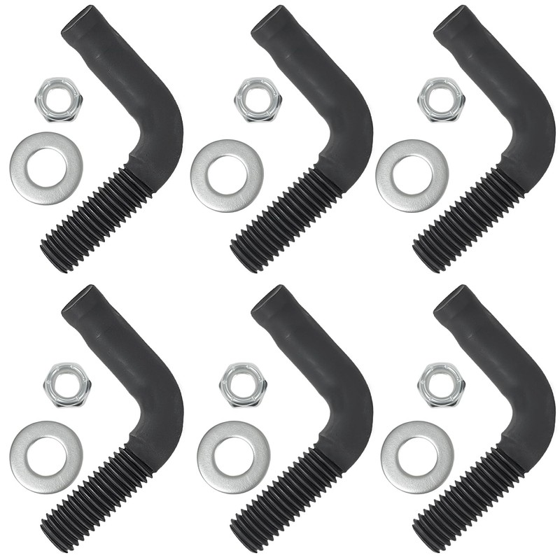 6PCS Tree Kicker Mounting Hardware L Bolts for RZR XP1000