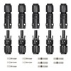 8AWG Solar Panel Connectors IP68 Waterproof 1500V 70A Solid Tinned