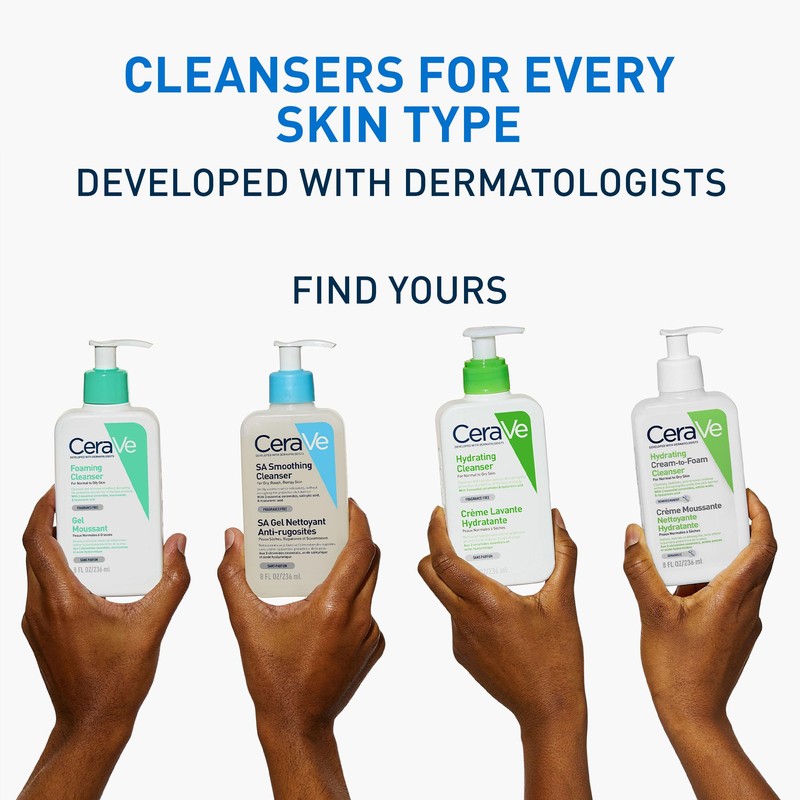 CeraVe CeraVe Hydrating Cleanser with 3 Essential Ceramides and Hyaluronic