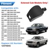 TOP-MAX Extended Cab Rear Vent Window Latch Compatible with 1999-2007