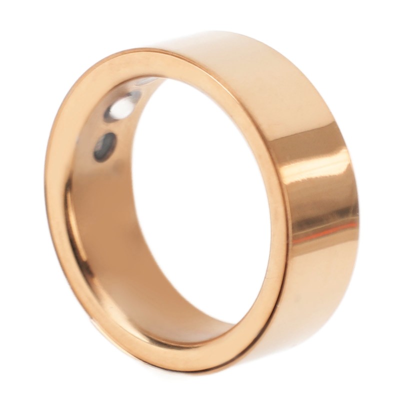 Bluetooth 5.0 Smart Health Ring IP68 Waterproof Stainless Steel Multifunctional
