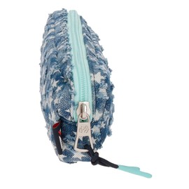 Pepe Jeans Denim Star Pencil Case, Blue, Talla Unica, Case