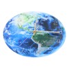Earth Wall Clock Acrylic Silent Movement Accurate Cutting Stable Non