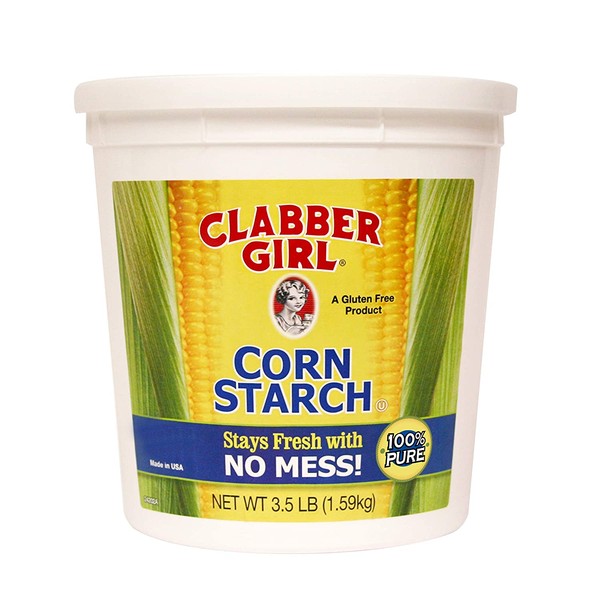 Clabber Girl, Corn Starch, 3.5lb