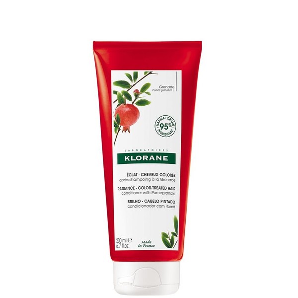 Klorane Grenade Emollient Cream for Dyed Hair with Pomegranate BIO,