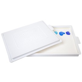 Masterson Sta-Wet Handy Palette Bundled Set, with 30 Acrylic Paper Refill Sheets, 8.5in x 7in Airtight Wet Painting Palette, Keeps Wet Paint Fresh for Days, Made in USA