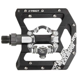 Exustar Unisex's E-PM827 Combination Pedal, Black