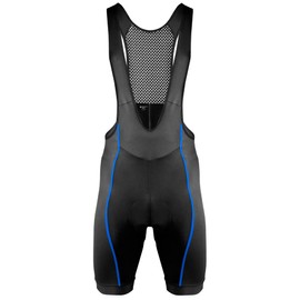 AERO|TECH|DESIGNS | Men's USA Elite Padded Cycling Bib-Shorts | Standard Inseam | X-Large | Royal Blue