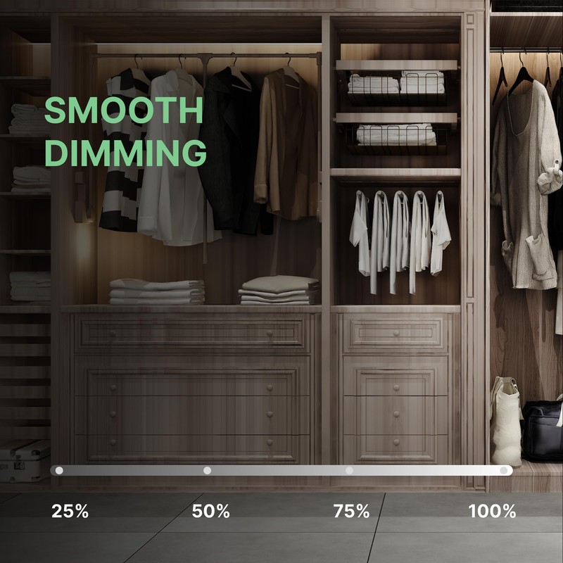 Xtricity LED Puck Light Bulb, E26 Bulb Base, Dimmable, Flat