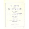 Alphonse Leduc ウィットナー ローズ : 32の練習曲 (クラリネット教則本) ルデュック出版