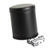 Hathaway Modifier Dice Cup with 5 Dice, Black, 16mm