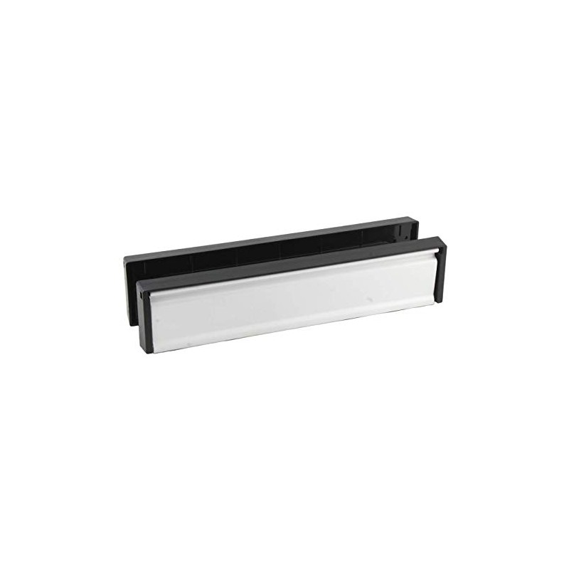 12" 300mm White UPVC Timber Sleeve Telescopic Letter Plate Box