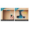 5 Pack of NUZAMAS Tool Holder Machine Holder Wall Mount
