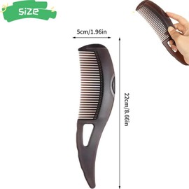 HIDOSNG 3PCS Hollow Tooth Hairbrush Dandruff Comb, Hollow Tooth Hairbrush