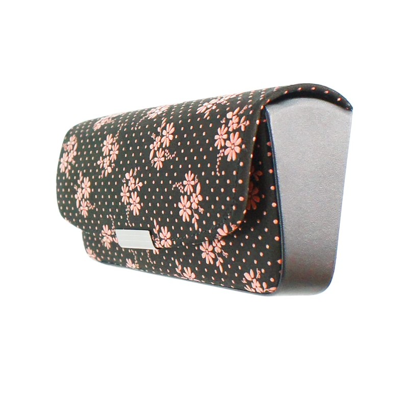 Indenya 4206-51-175 H Glasses Case, Deer Leather, Black Background x