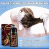 Iiimeidu Tinte Cabello Shampoo Gris Negro Ingredientes Herbolarios Mujeres Hombres