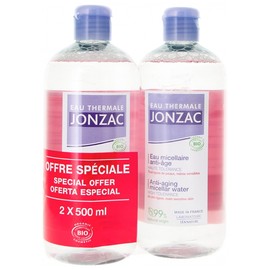 Eau Thermale Jonzac Organic Anti-Ageing Micellar Water Set of 2 x 500 ml Special Offer